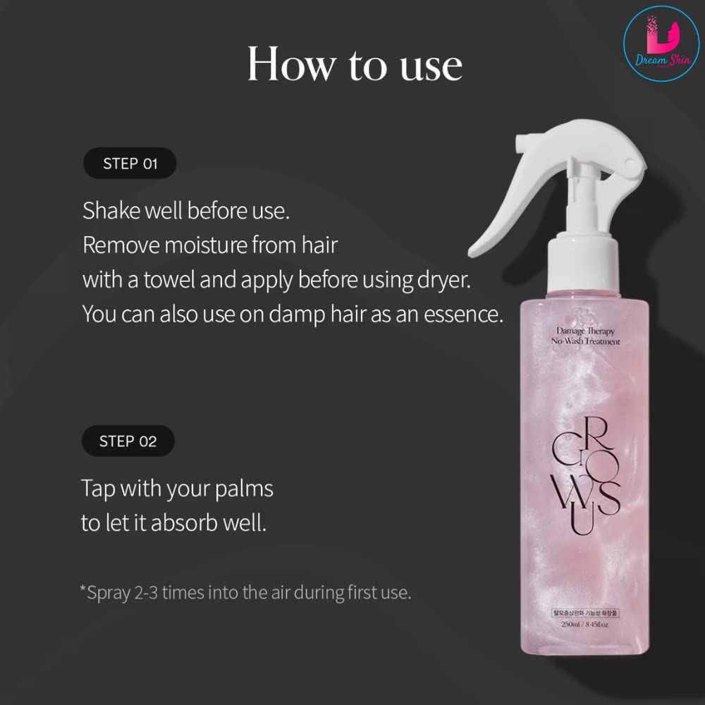 GROWUS Damage Therapy No-Wash Treatment EX [250ml]